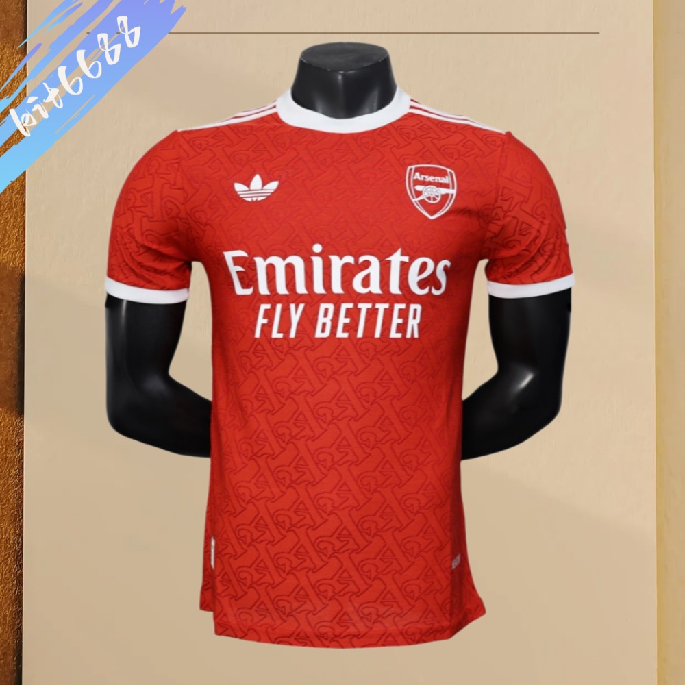 2025/2026 Arsenal Red Football Shirt （ Player）