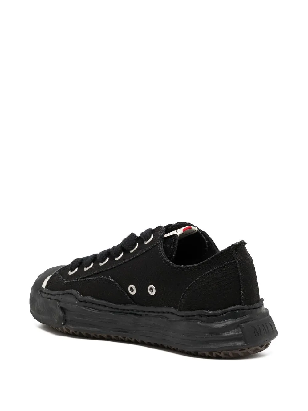 Maison MIHARA YASUHIRO Hank OG Sole Canvas Low All Black