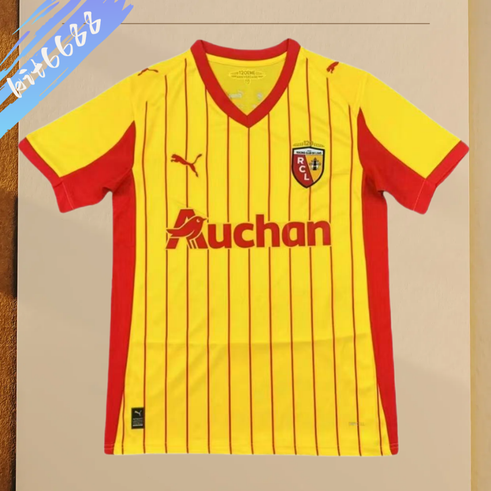 2025/2026 RC Lens Home Football Shirt (Fan Edition)