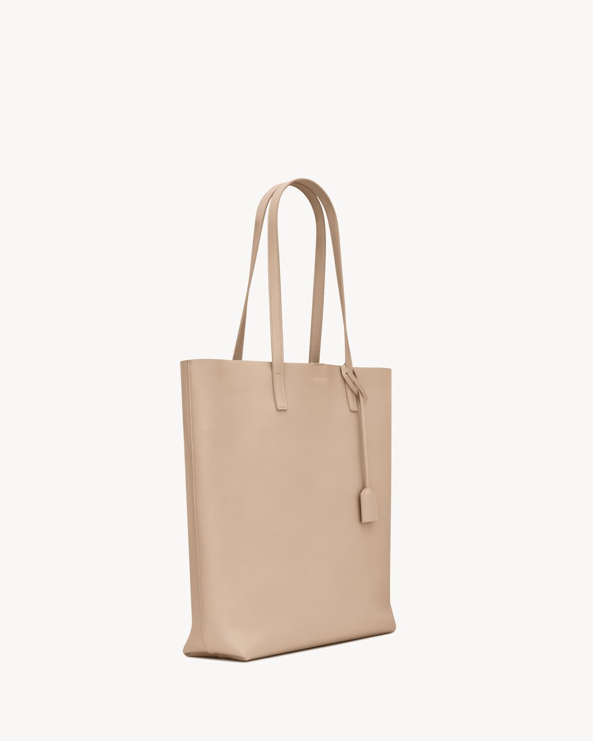 shopping saint laurent in leather DARK BEIGE