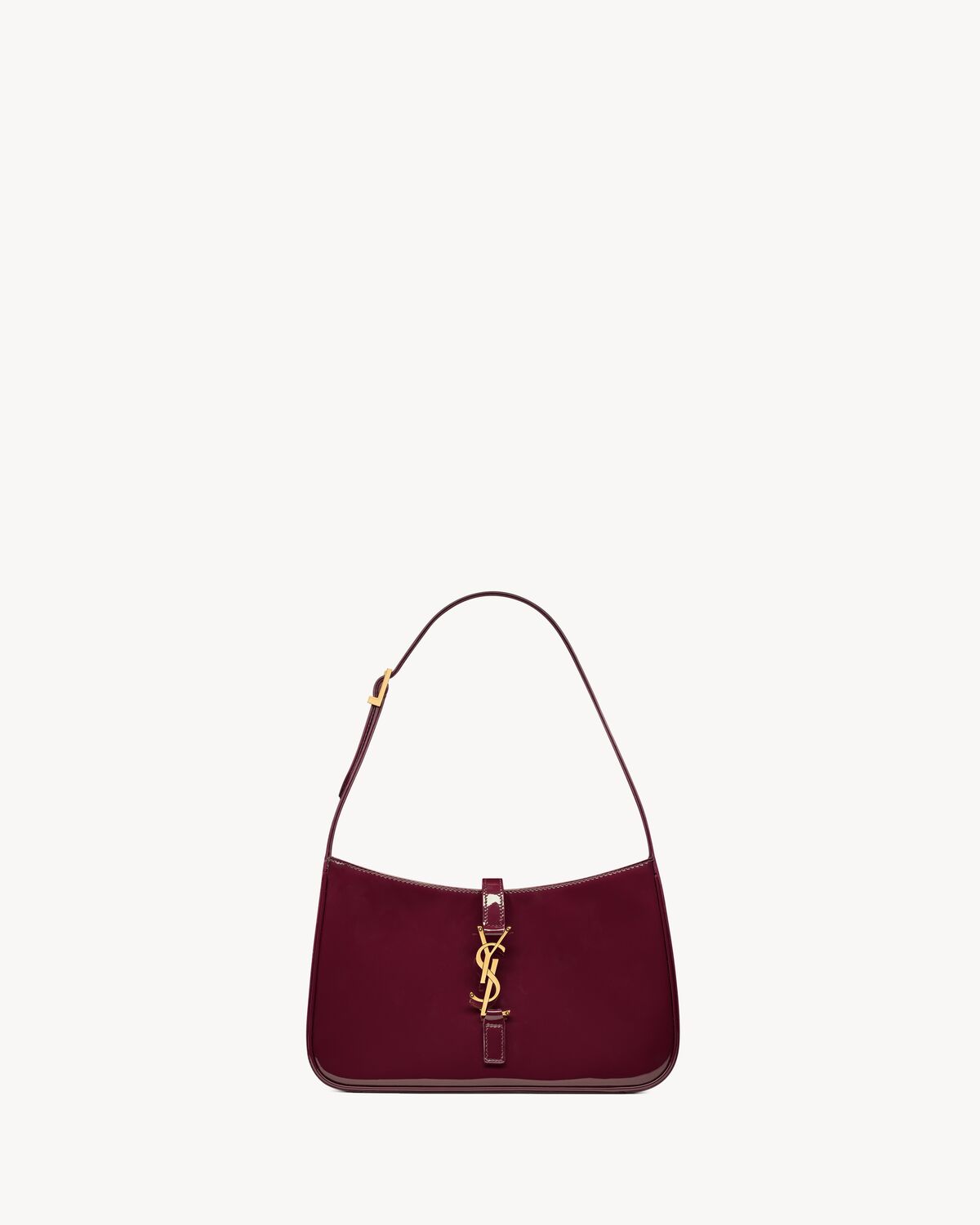 le 5 à 7 in patent leather DARK RED WINE
