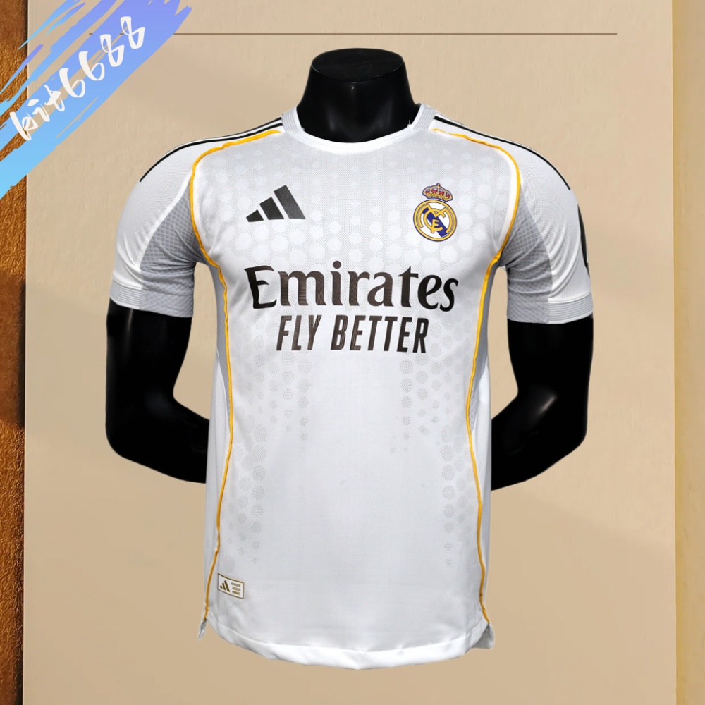 2025/2026 Real Madrid Home Football Shirt (Player version）