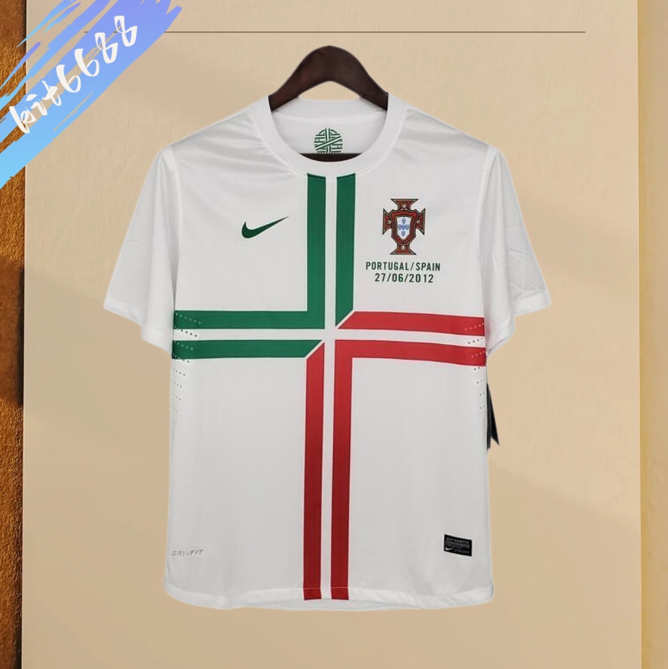2012 Portugal Away  Retro Football Shirt