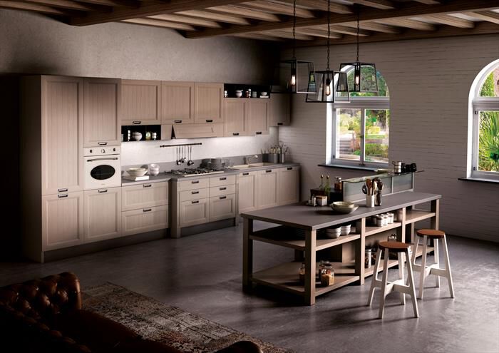 GLEM GAS - Lavello lneare LS2G16S 2 vasche-SABBIA