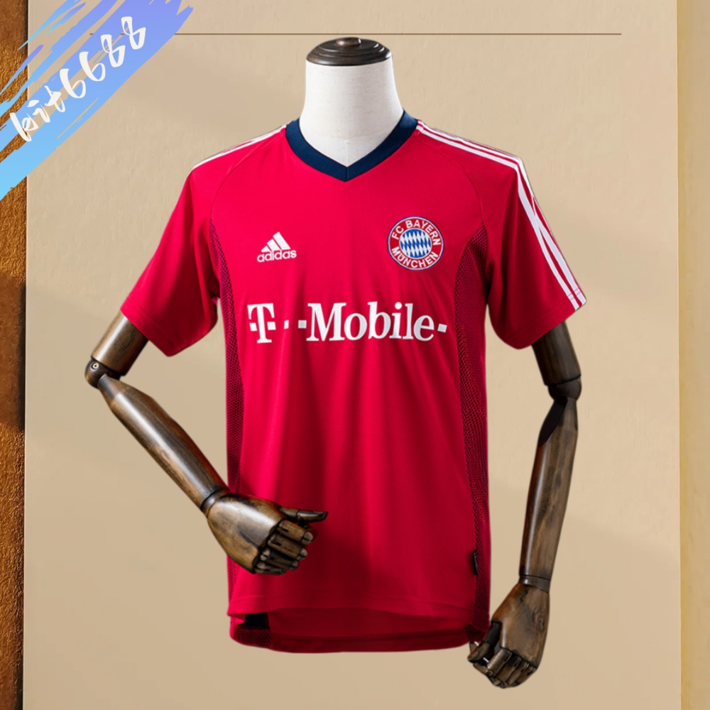 02/03 Bayern Munich Home Retro Football Shirt