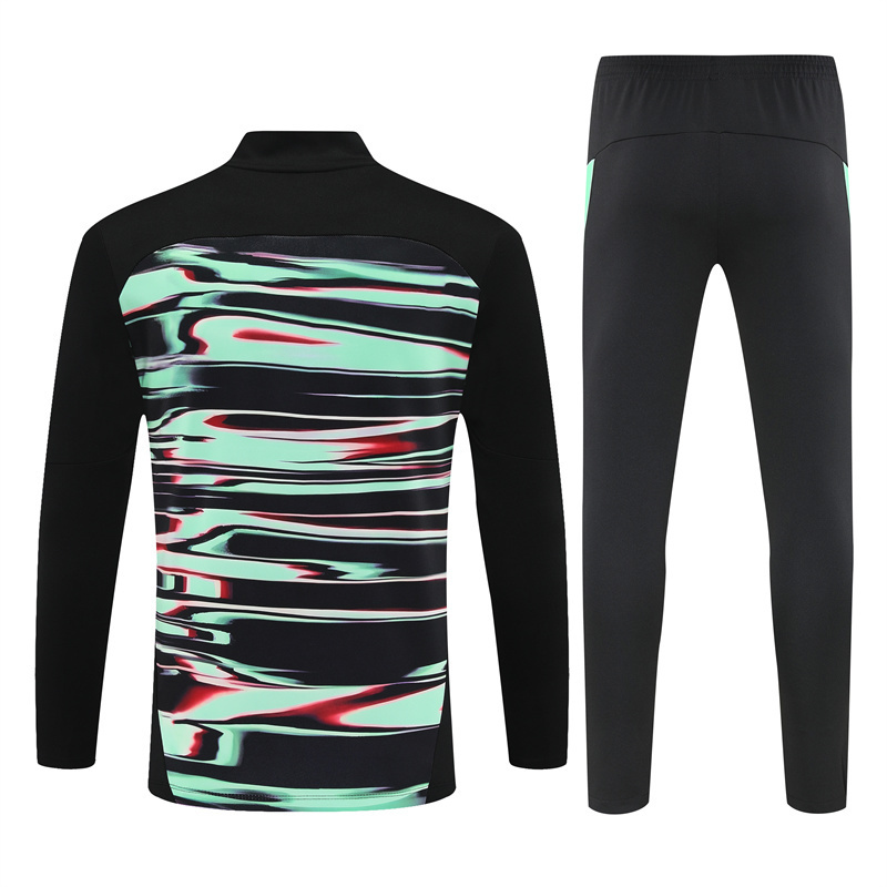 2025/2026 Portugal Kids Half Zip Training Clothes (Kids Kit)