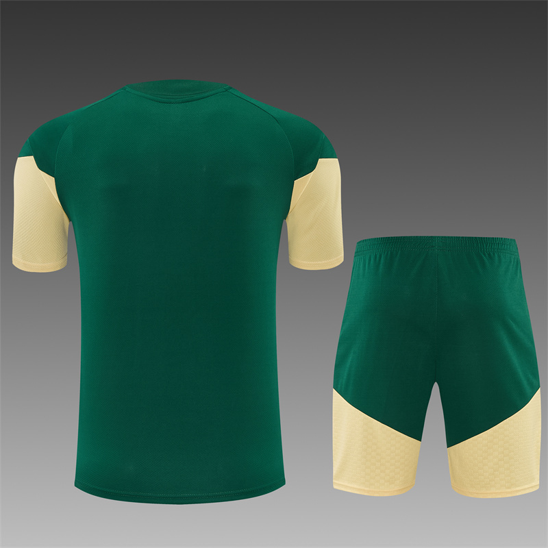 26/27 Real Madrid green Short Sleeve Training Wear ( Adult kit Kids )