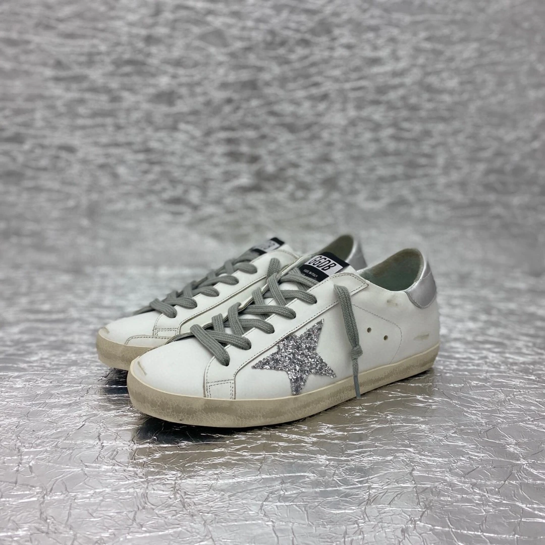 Golden Goose Super Star Dirty shoes made of top-grain cowhide
