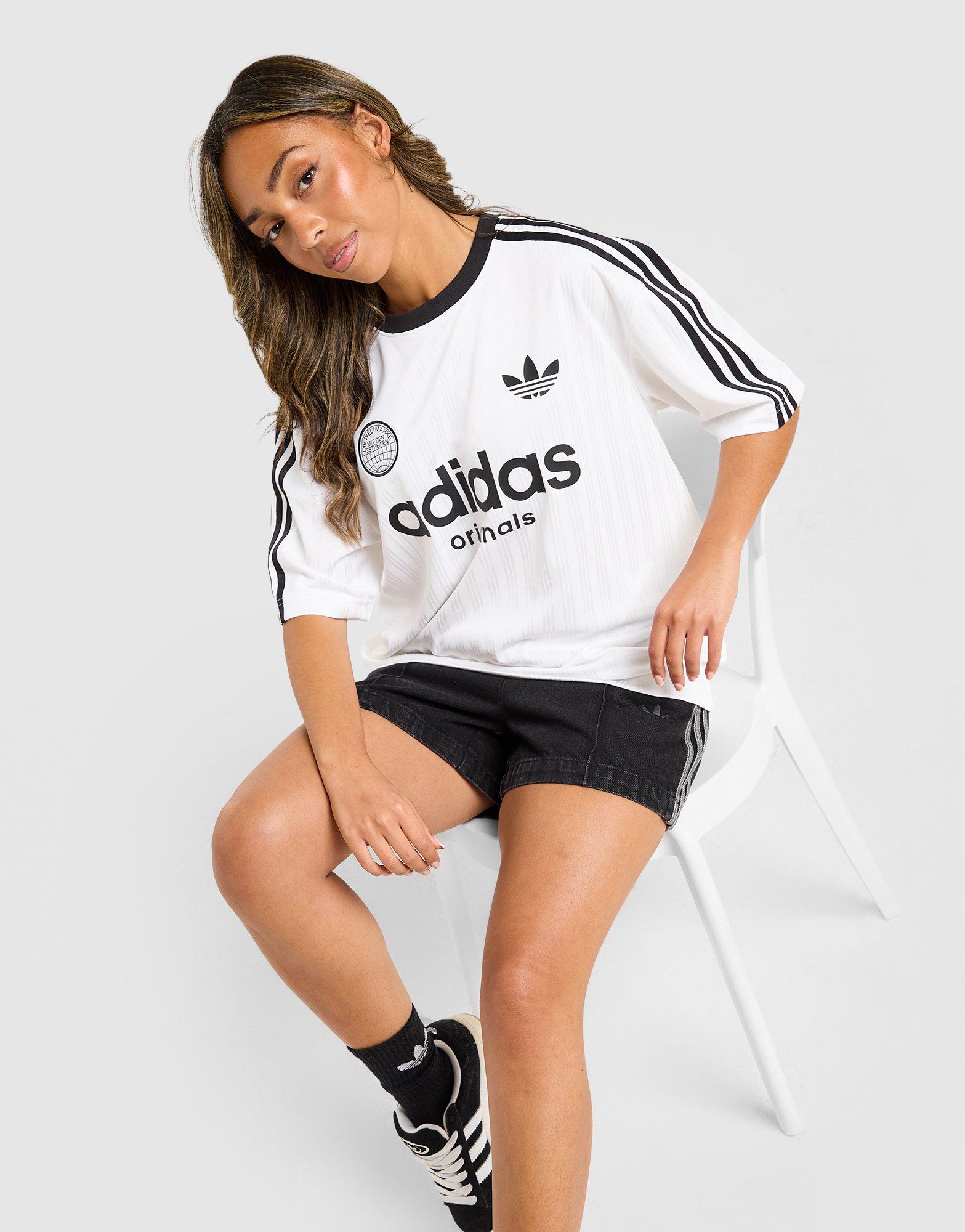 adidas Originals Fußball Oversized T-Shirt Damen