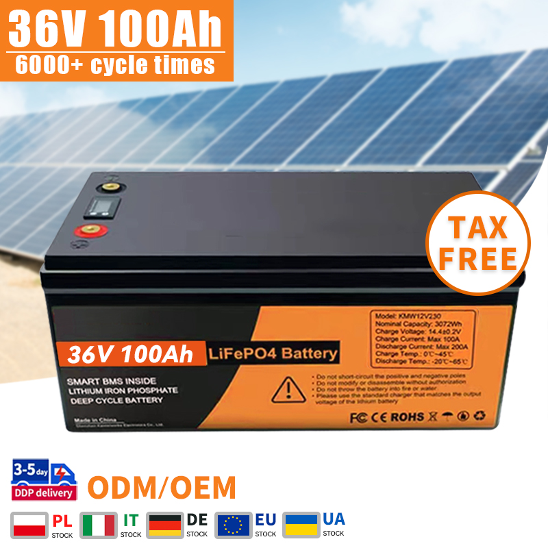Lithium Ion Batteries Pack 36v 100ah