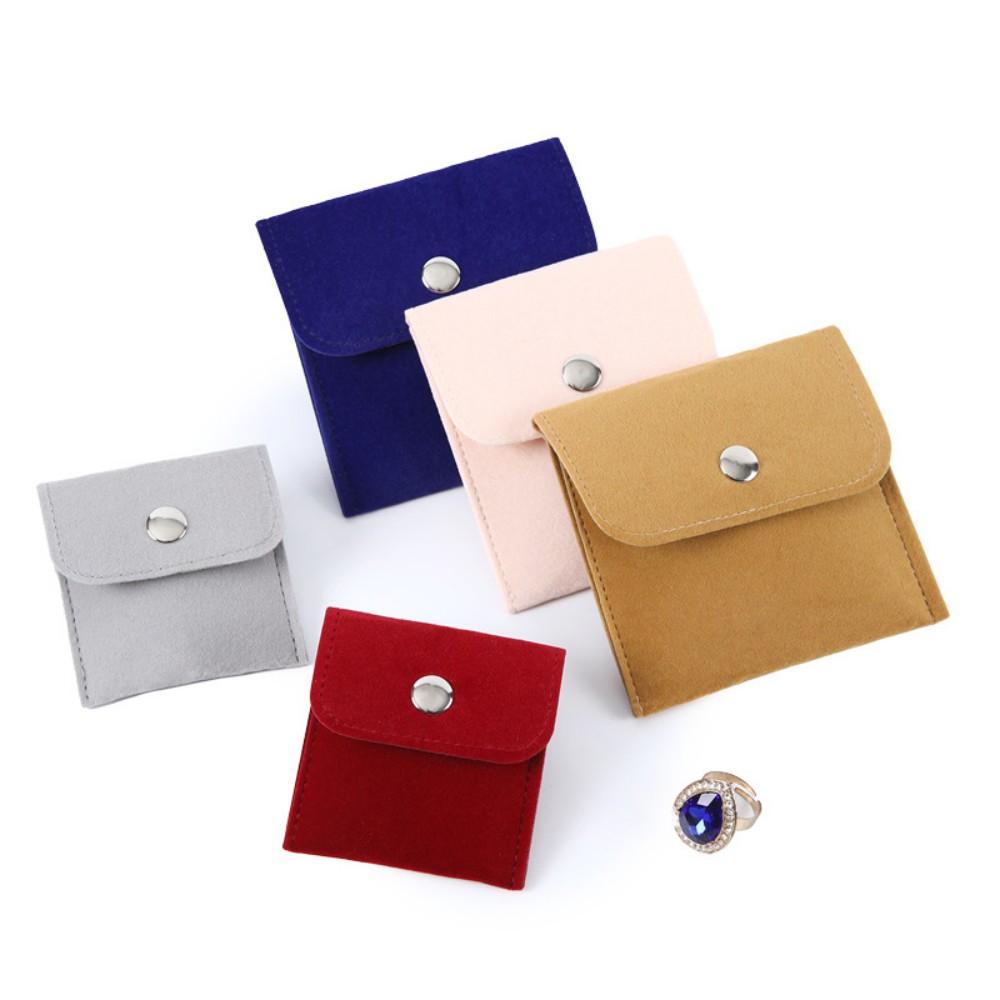 Velvet Jewelry Storage Pouch, Drawstring Flannel Bag, Zero Wallet Purse, Jade Pendant Necklace Packaging Bag, Earphone Lipstick Cosmetic Pouch, Small Silk Brocade Sack, Gift Packaging Bag Factory Wholesale