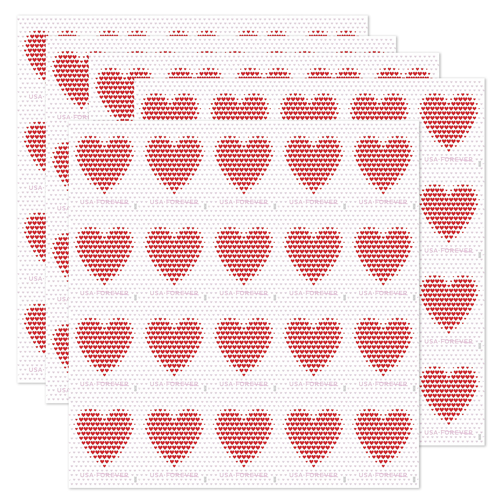 🎁[US Free Shipping]100 PCS-Made of Hearts'