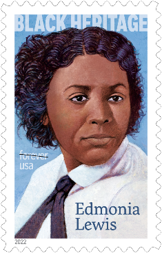 🎁[US FREE SHIPPING]100PCS-Edmonia Lewis Stamps 2023
