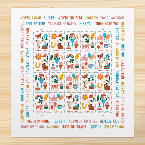 🎁[US Free Shipping]Thinking of You Stamps