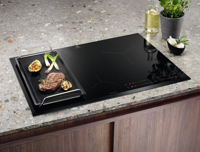 ELECTROLUX - Piano cottura induzione CIL83441 78 cm-Nero