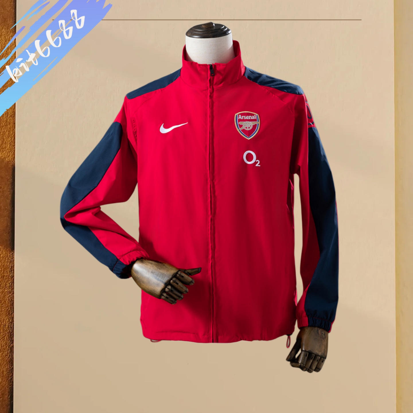 04/05 Arsenal Football Casual Windbreaker