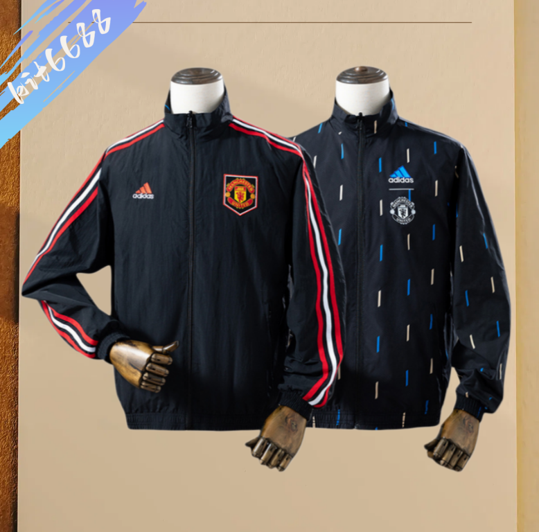 2526 Manchester United Double-sided windbreaker