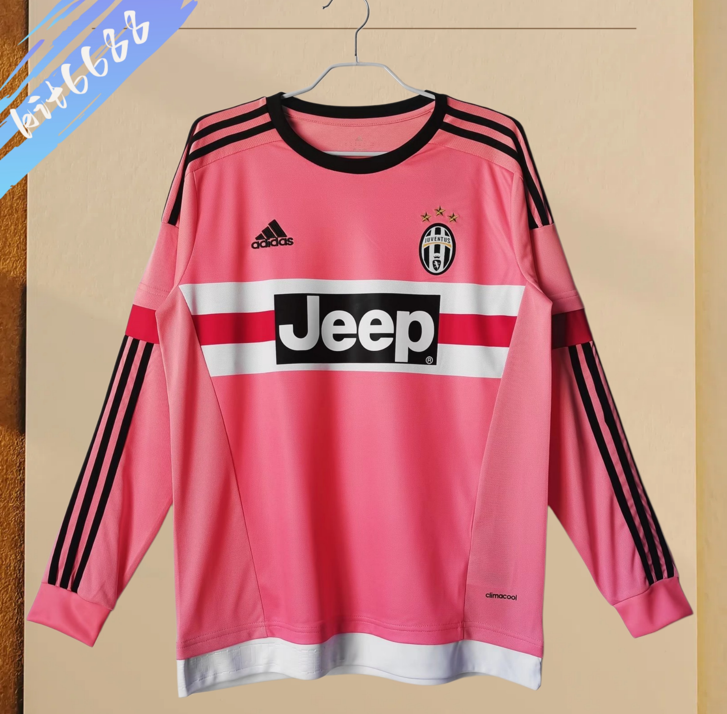 2015/2016 Juventus Away long sleeves Retro Football Shirt