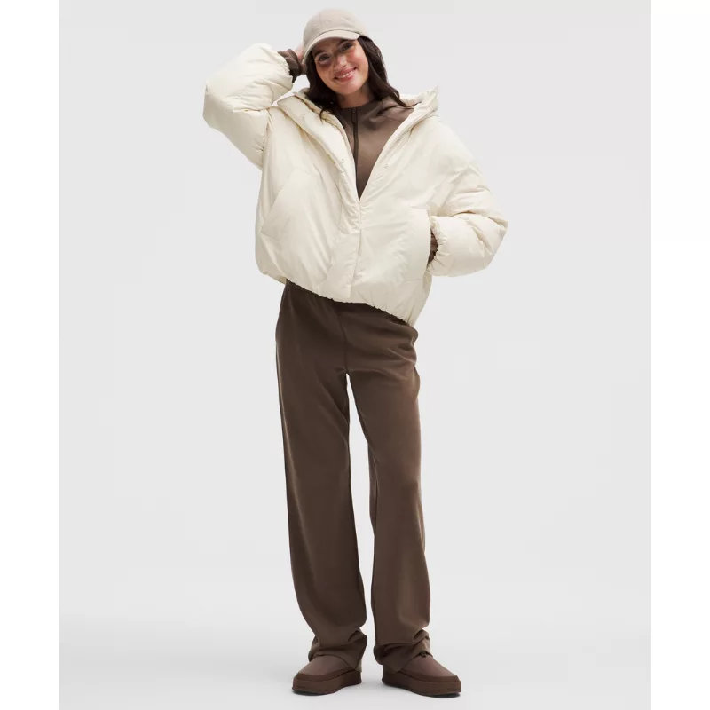 Bubble-Hem 600-Down-Fill Puffer Jacket