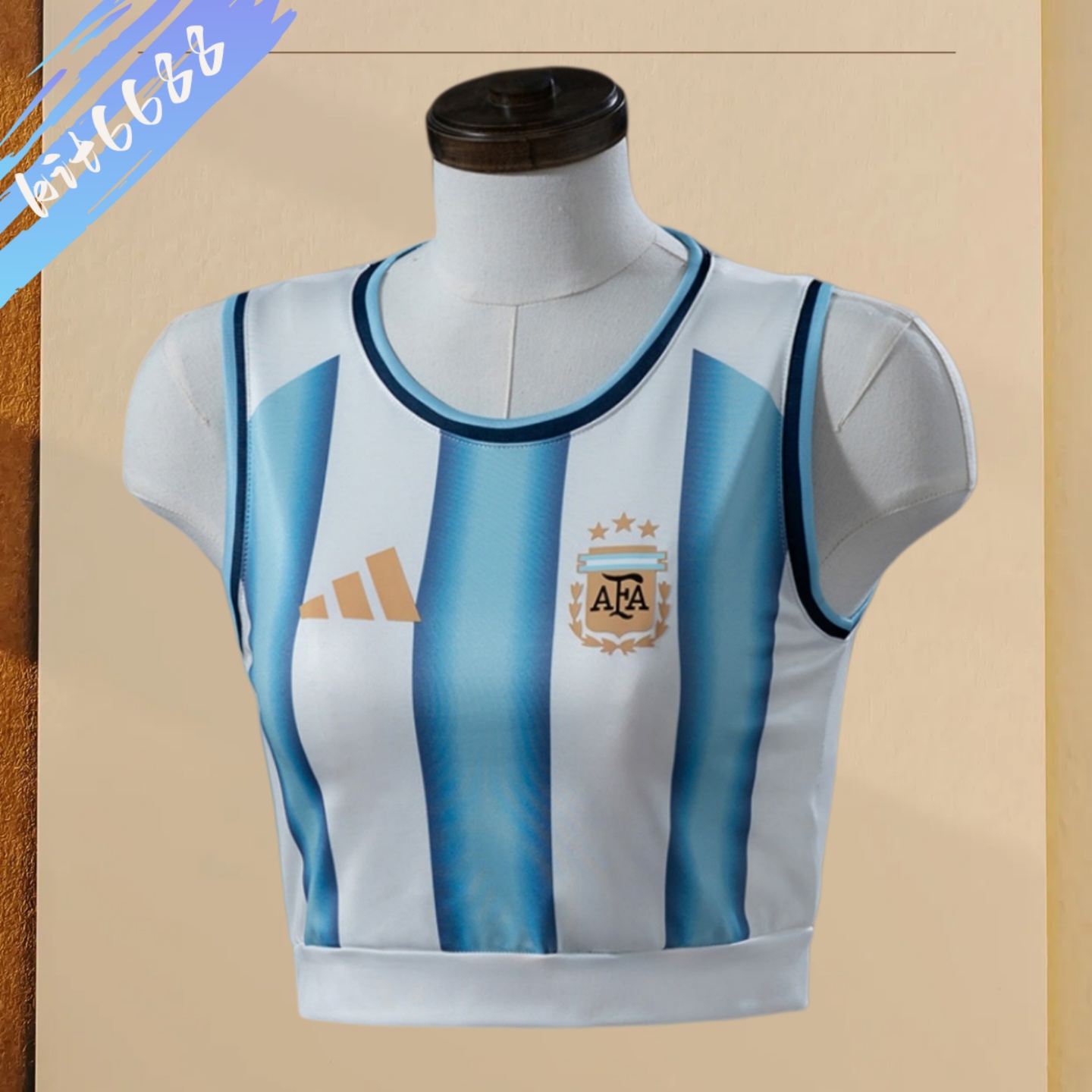 2026 Argentina Home Woman Football Shirt (Fan Edition)
