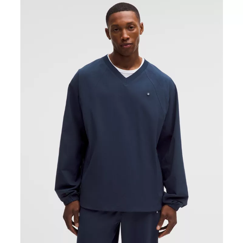 Water-Repellent Golf V-Neck Pullover