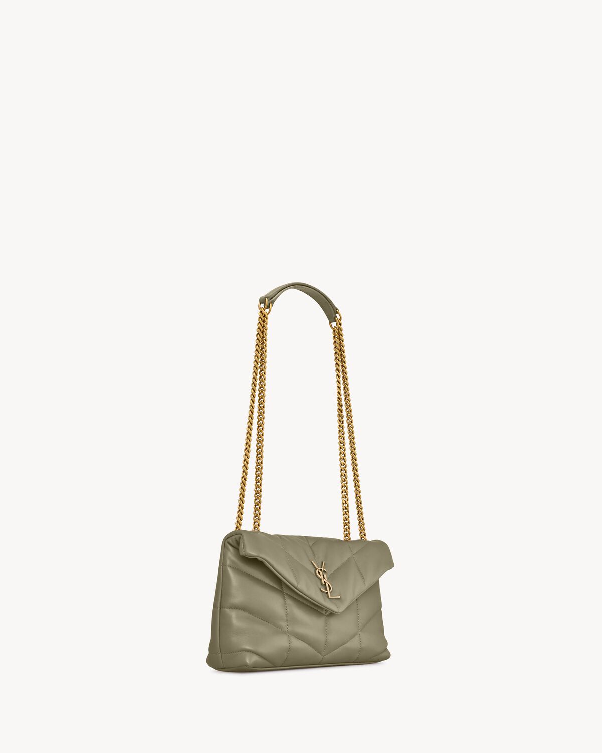 Toy puffer in lambskin STRONG MOSS