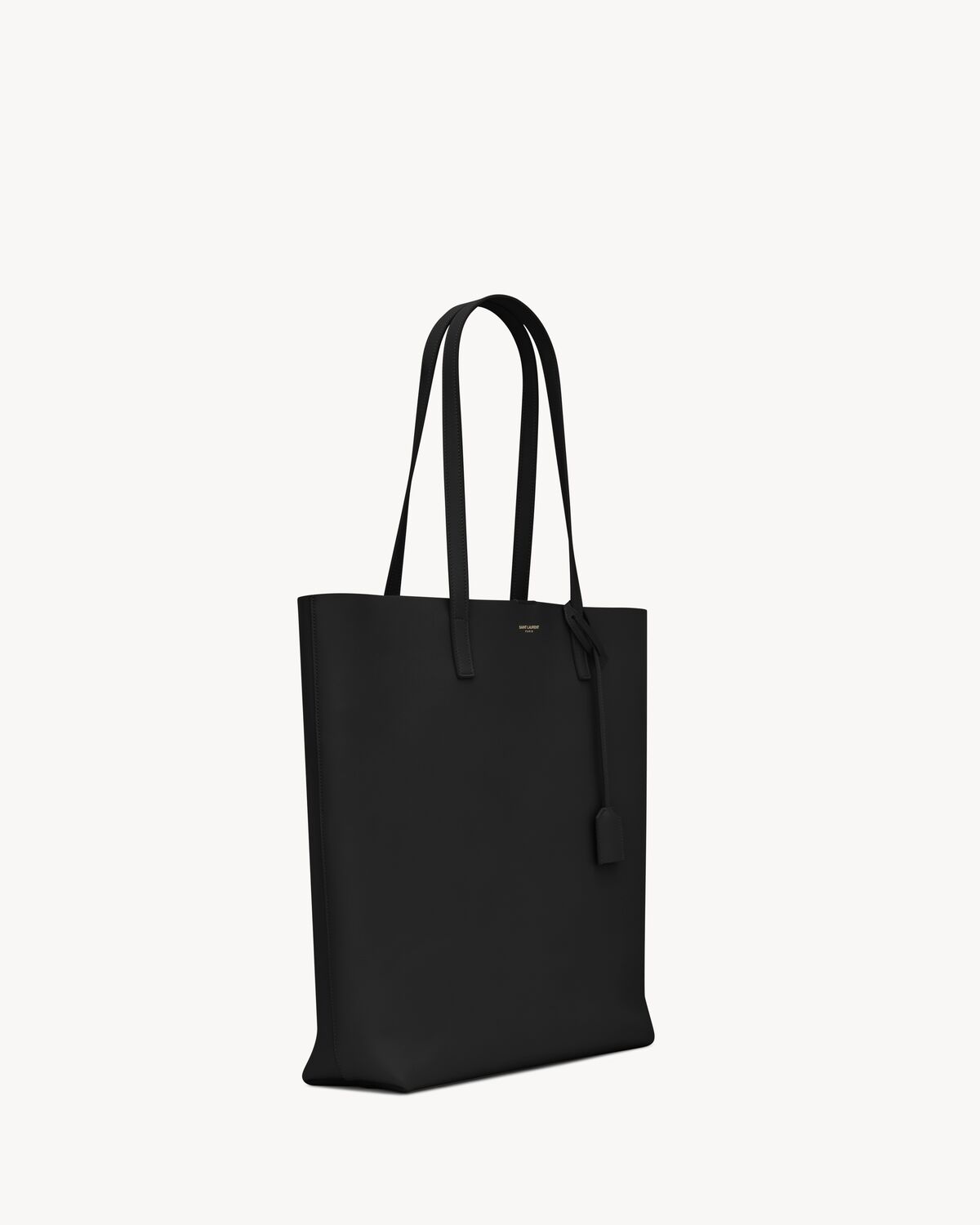 shopping saint laurent in leather BLACK