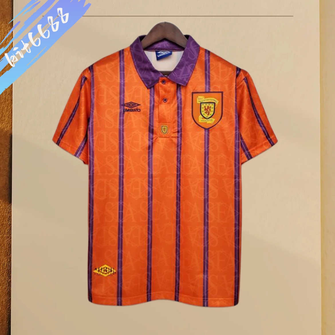 1994 Scotland away football shirt（Retro）