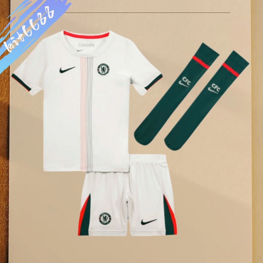 2025/2026 Chelsea Away Football Shirt (Adult Kids Kit socks )