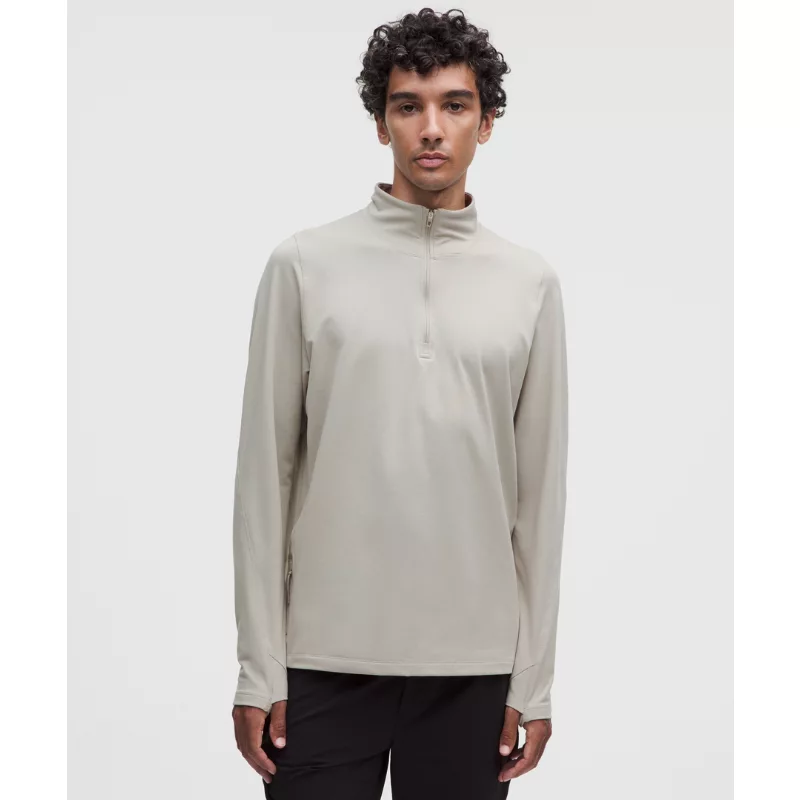 Rulu Fleece Half-Zip Long-Sleeve Shirt