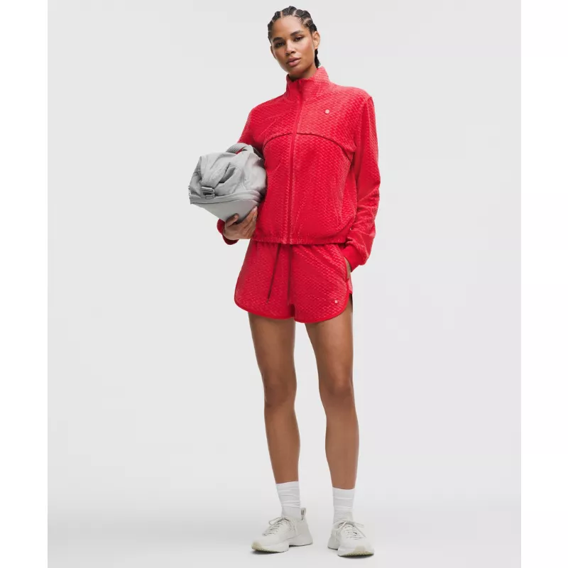 Velvet Terry Slim-Fit High-Rise Short 2