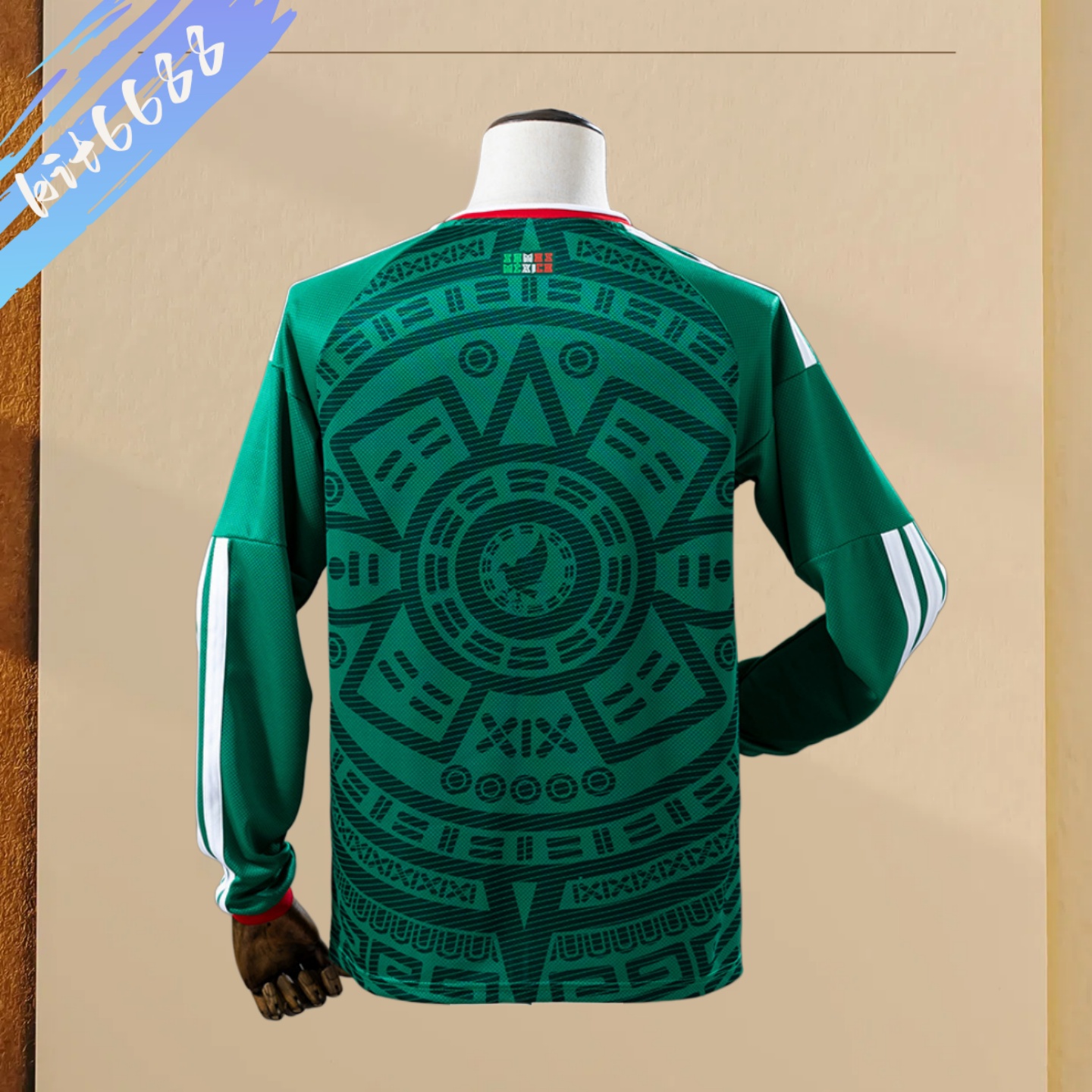 2026 Mexico Home Long-Sleeve  Football Shirt（Fans version）