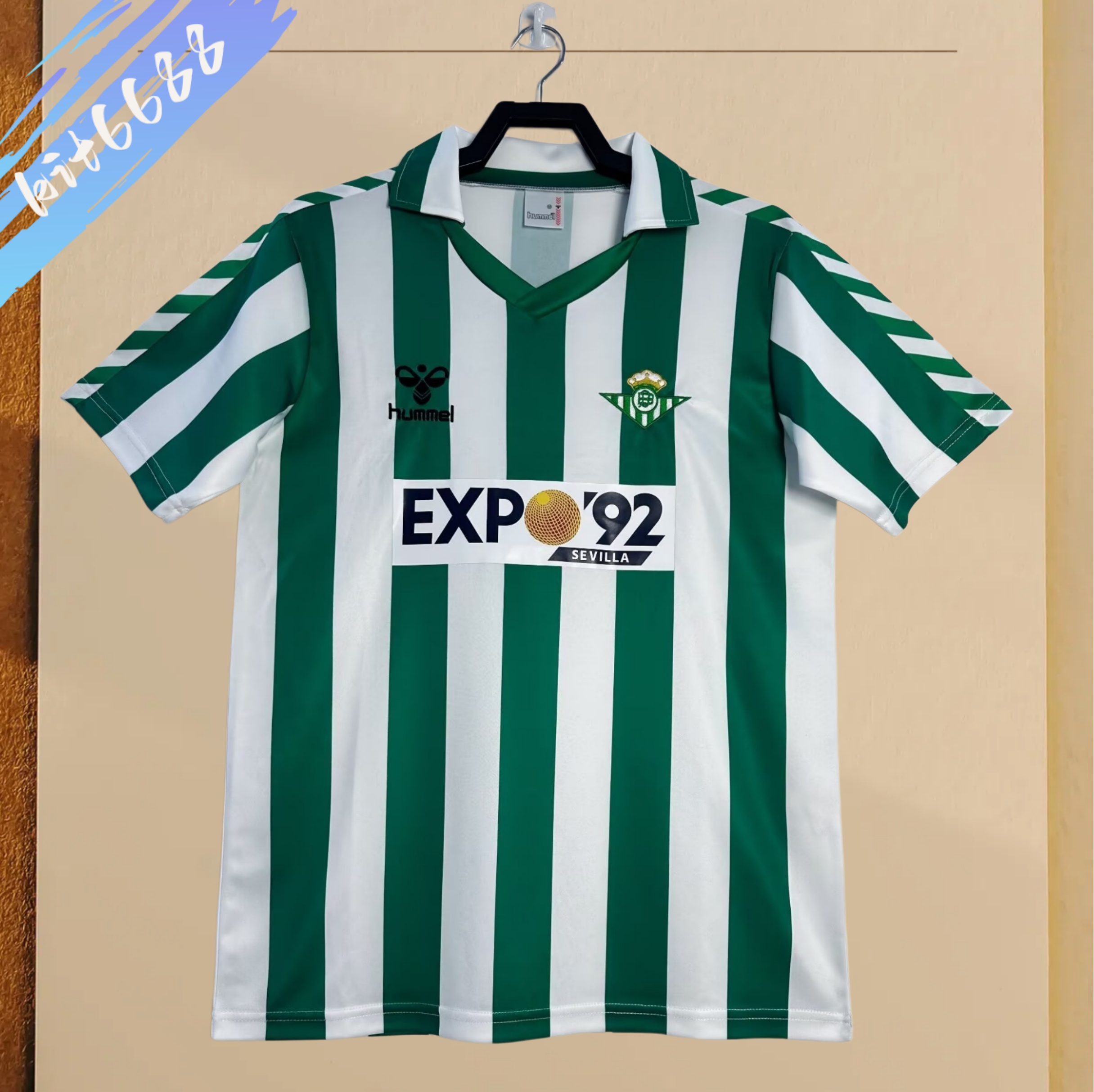 1988/1989 Real Betis Home Retro Football Shirt (Retro)