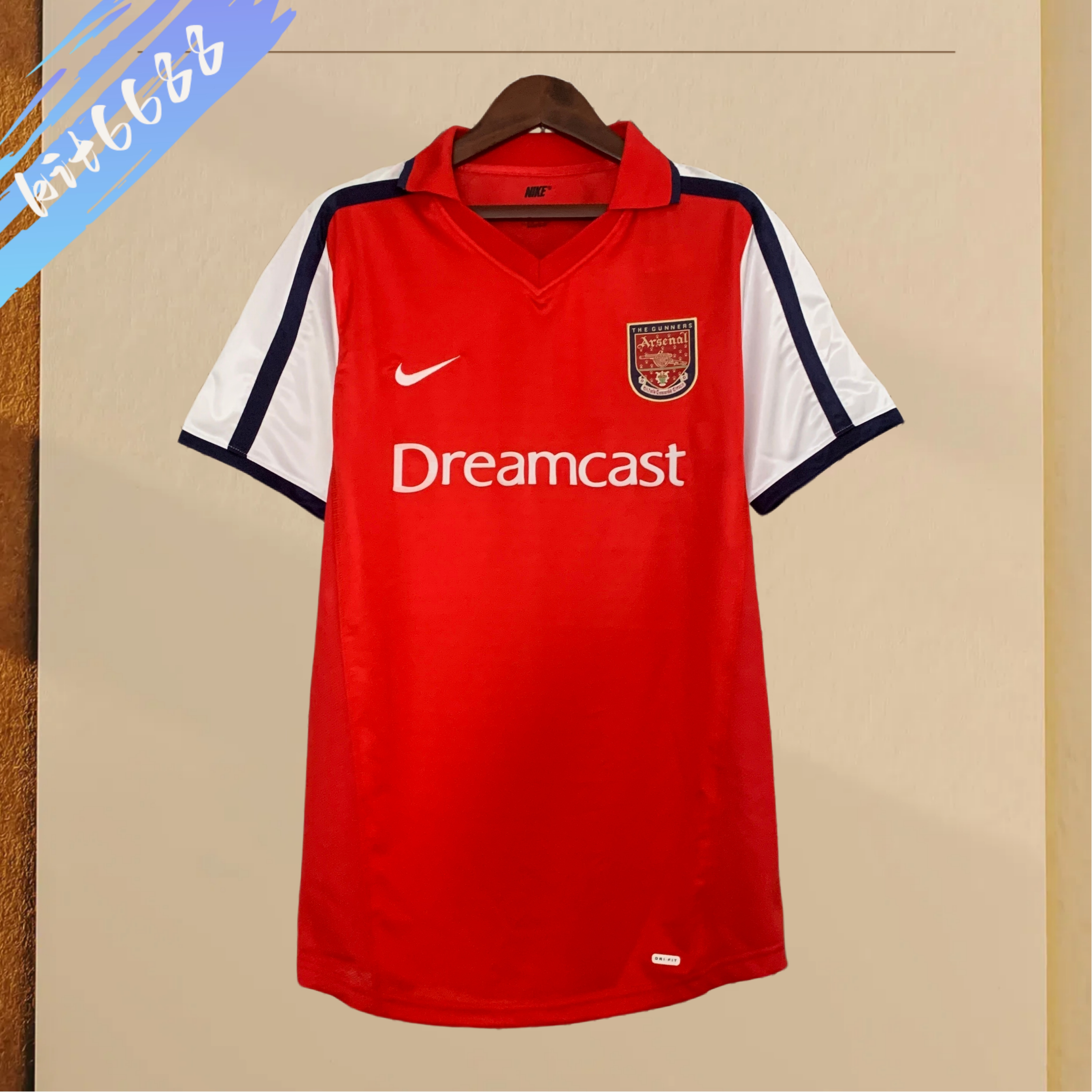 2001/2002 Arsenal Home Retro Football Shirt