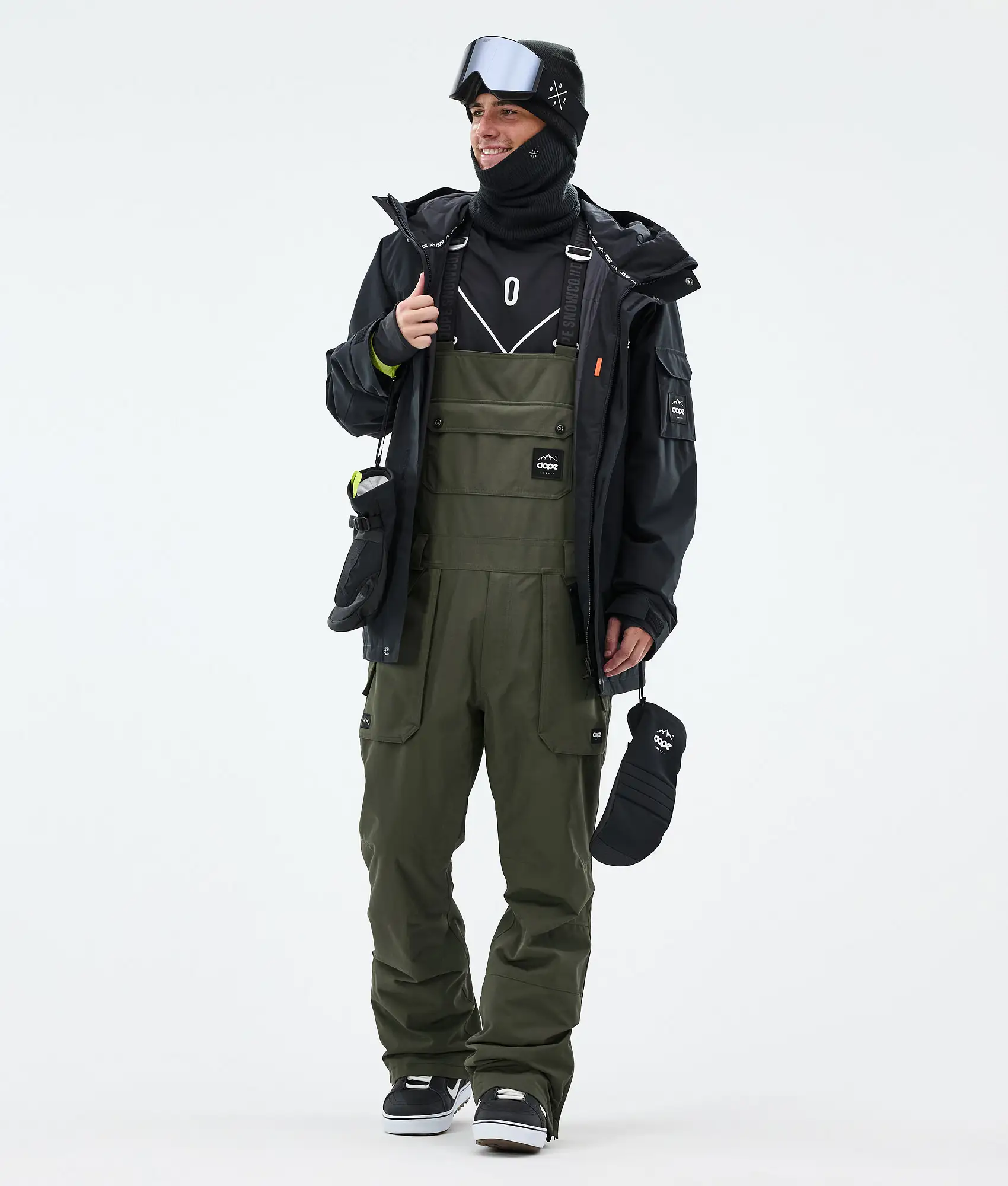 Notorious B.I.B Snowboard Pants Men Olive Green