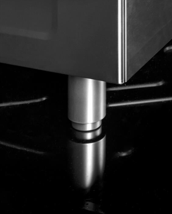 GLEM GAS - Cucina a gas ST664VI Classe A-INOX