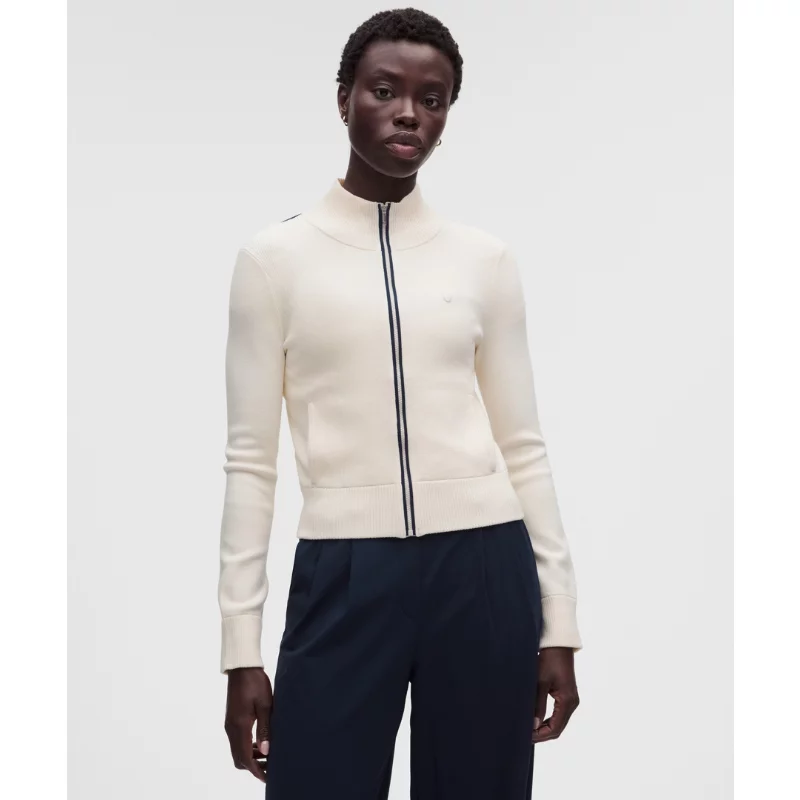 Knit Full-Zip Golf Jacket
