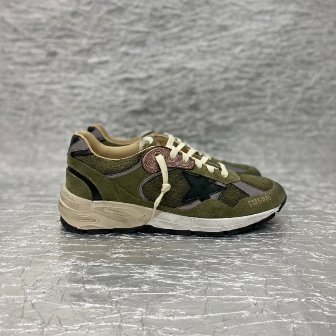 Golden Goose Running Sole Genuine Leather Running Shoes