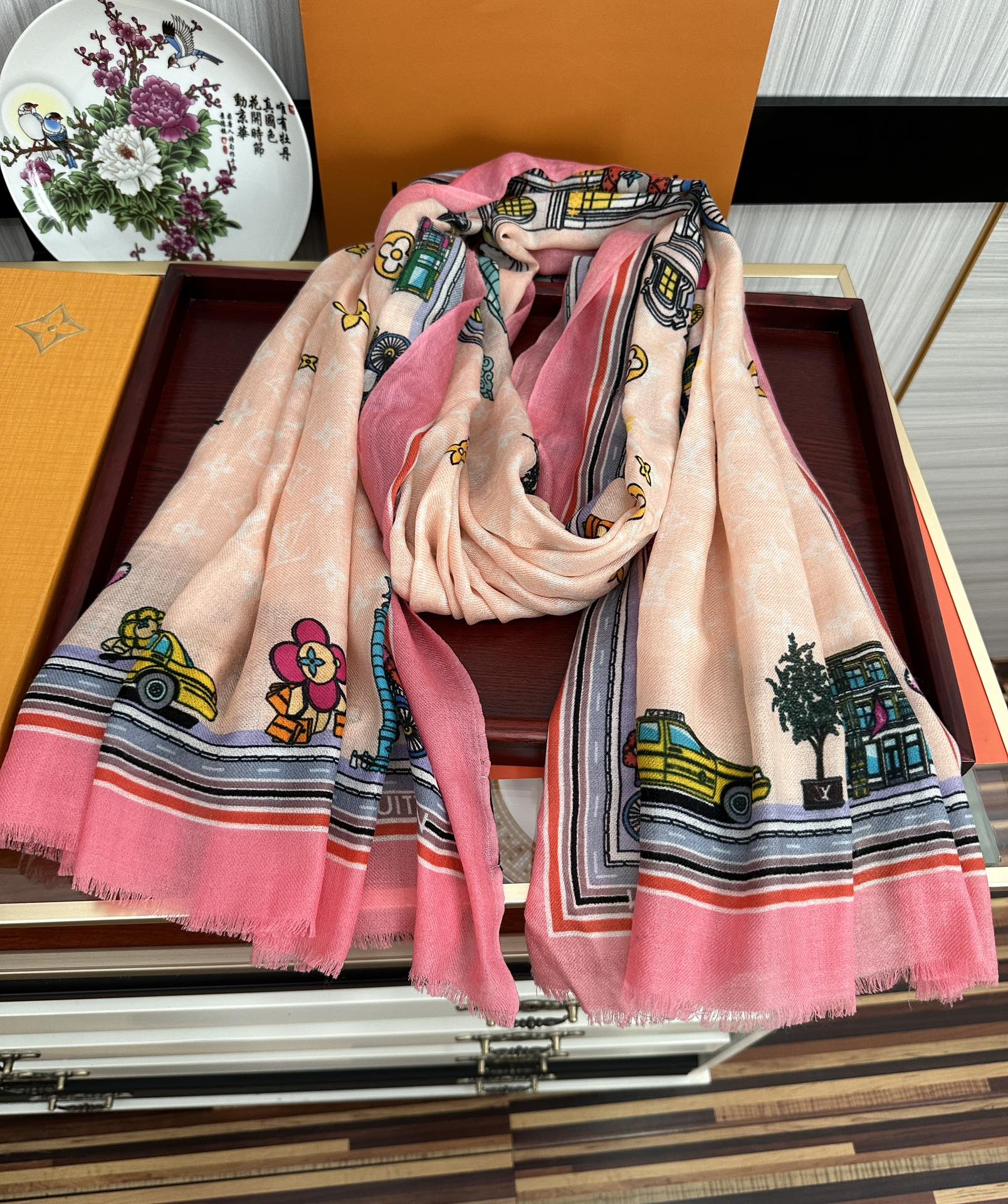 Louis new arrival scarf size: 100*200 cm 012