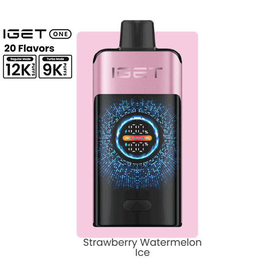 IGET ONE 12000 Puffs - Strawberry WatermelonIce【3-7 days】