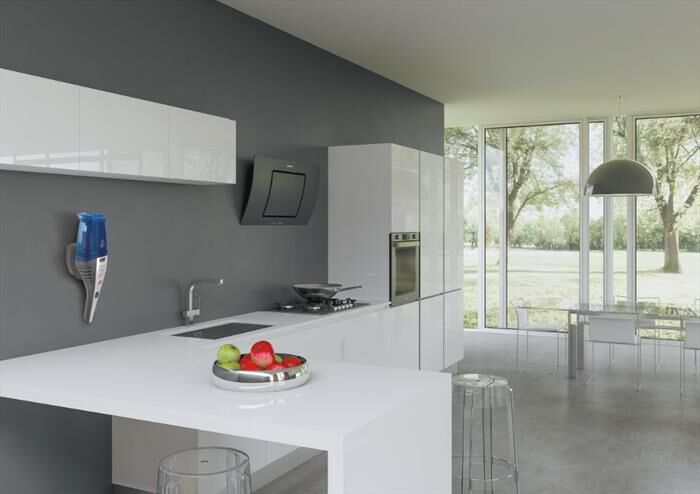 HOOVER - HJ72WDLB 011-Blu, Trasparente