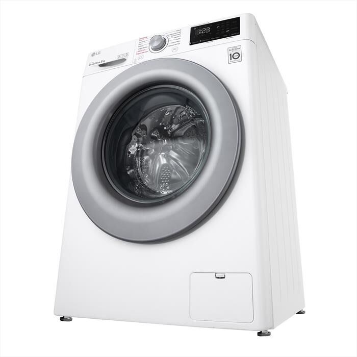 LG - Lavatrice F2WV3S7S4E 7 Kg Classe D-White
