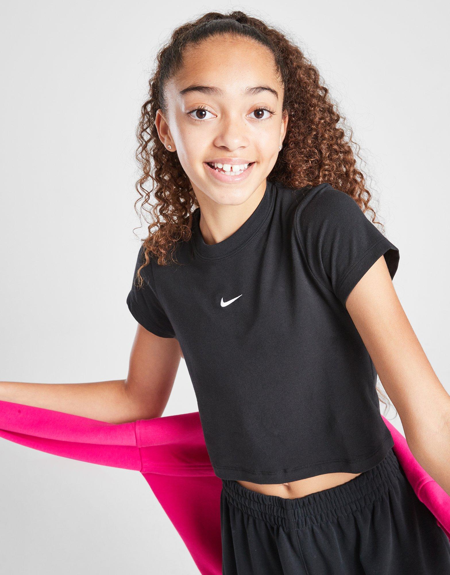 Nike Girls' Sportswear Crop T-Shirt Kinder