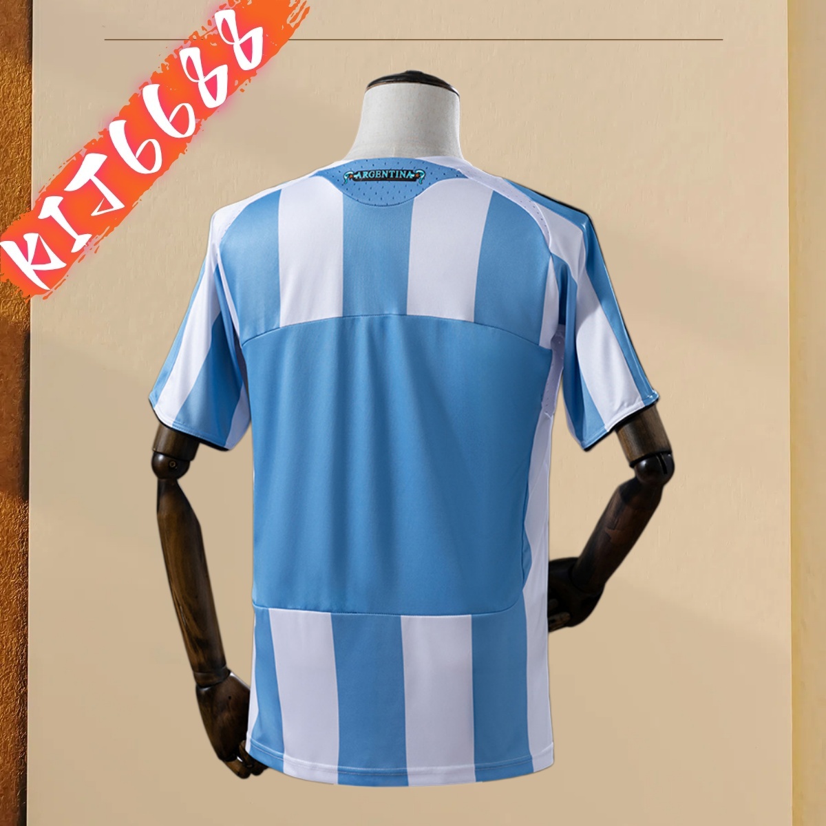 08/10 Argentina Home Retro Football Shirt (Fan Edition)