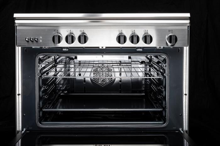 GLEM GAS - Cucina a gas U855MI6 Classe A-INOX