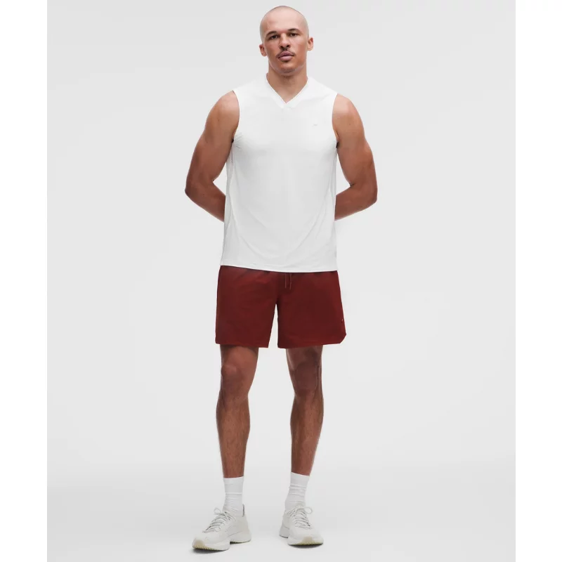 Mesh-Panelled Tennis Sleeveless Shirt