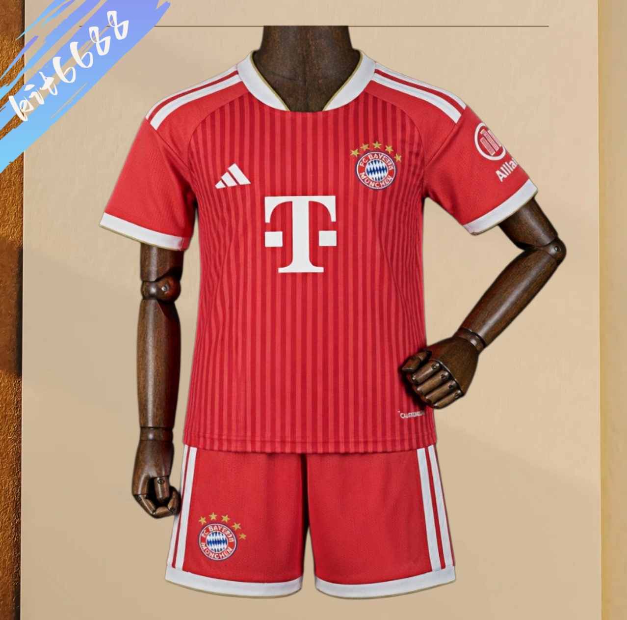 2026/2027 Bayern Munich Home Football shirt (Kids Kit socks)