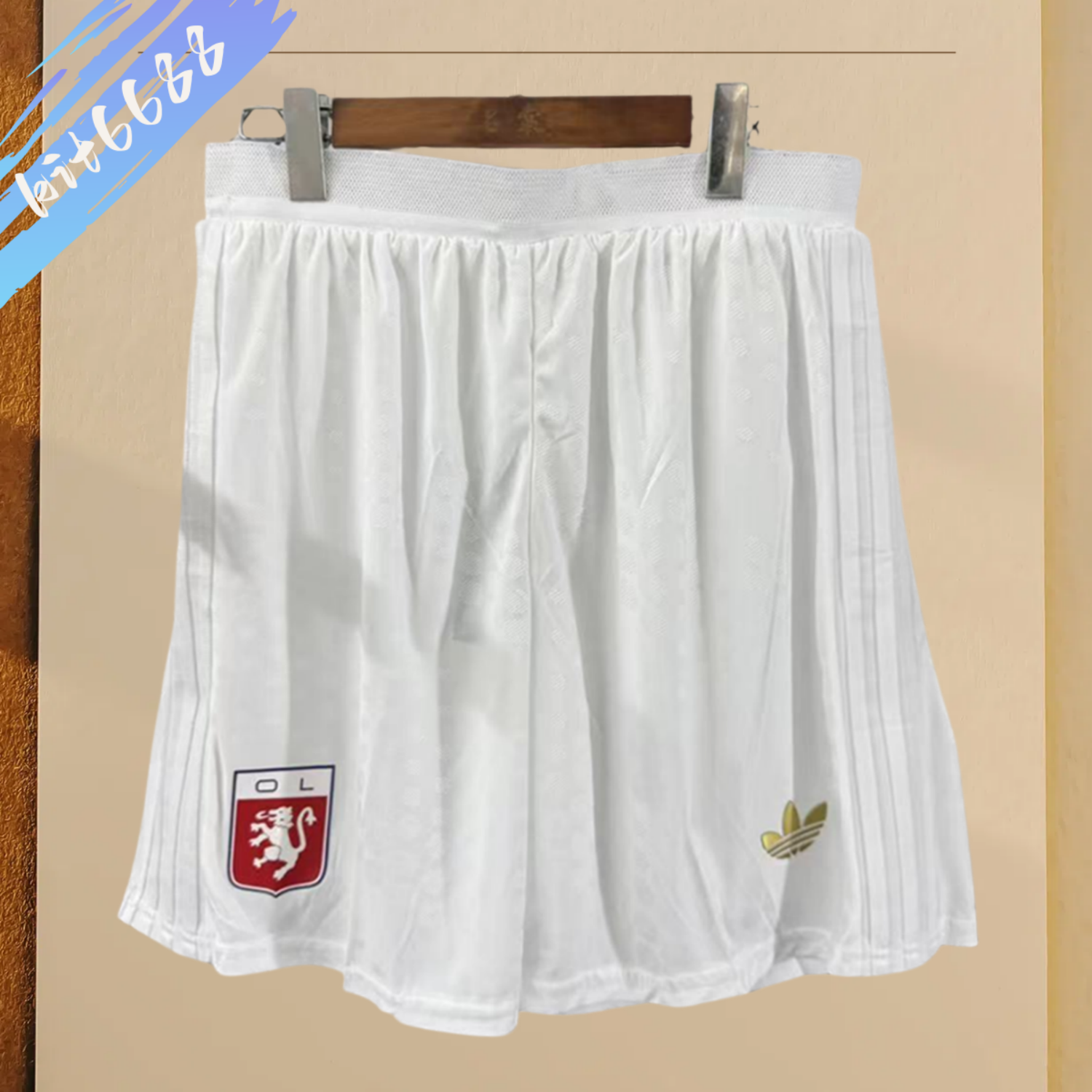 2025/2026 Lyon White Shorts (Player Edition)