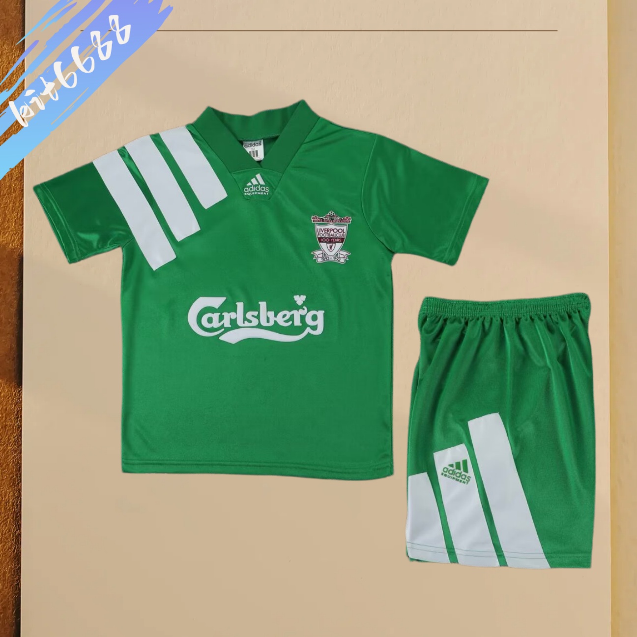 92/93 Liverpool Away Retro Football Shirt (Kids Kit）