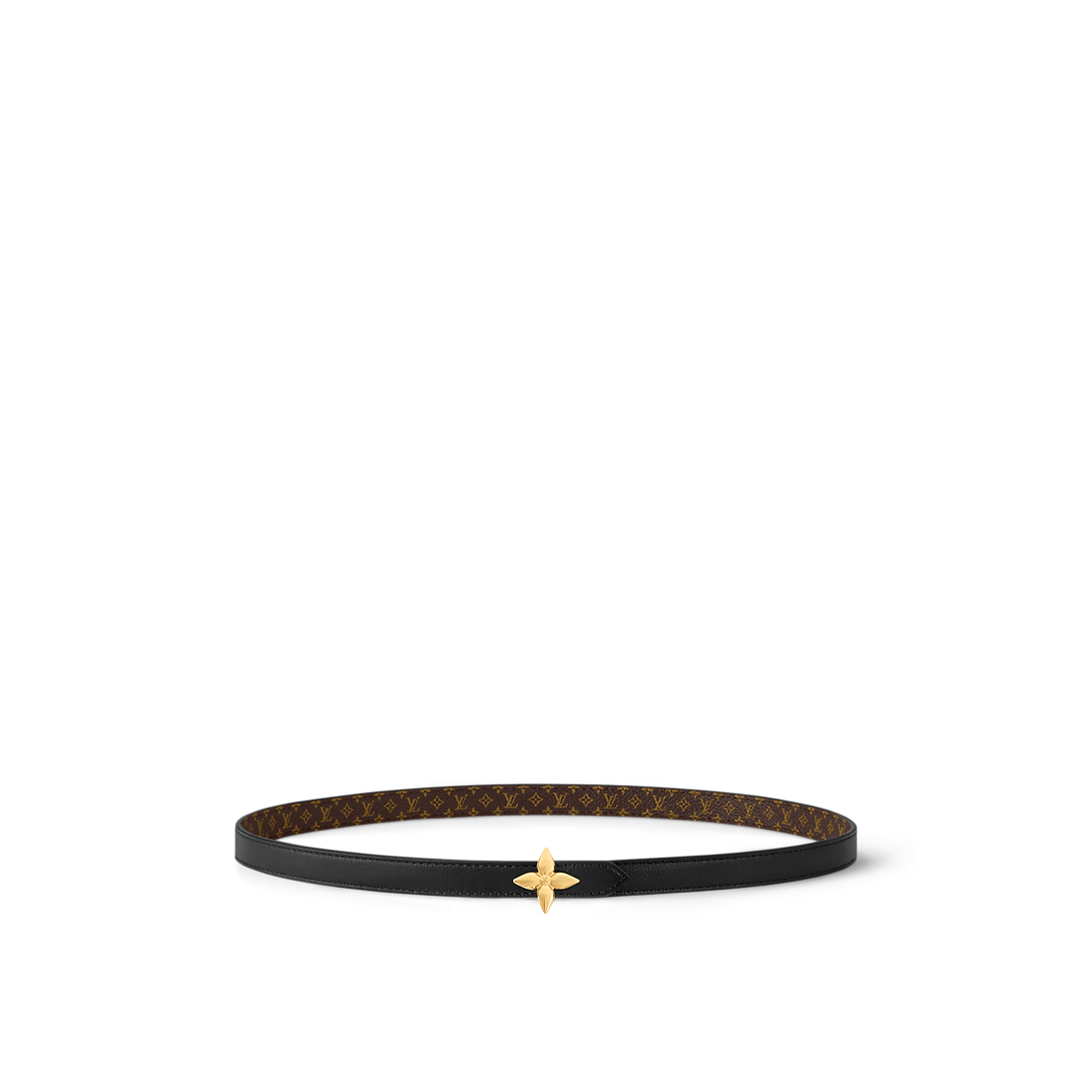 LV Mini Flowergram15mm Reversible Belt M8796W